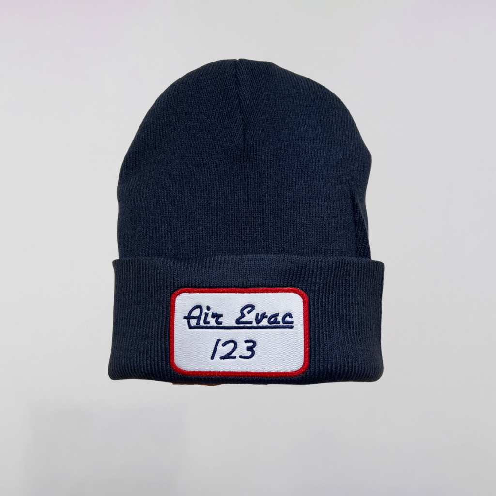 Custom Embroidered Patch Knit Beanie