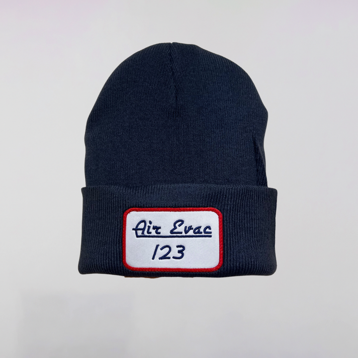 Custom Embroidered Patch Knit Beanie