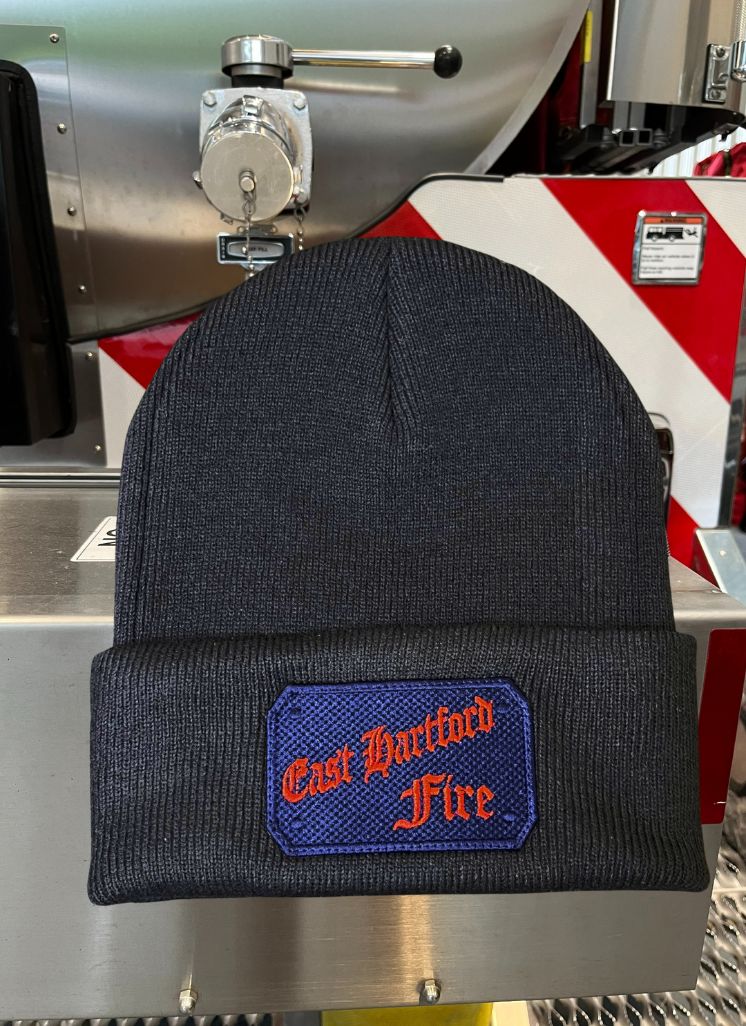 Custom Embroidered Patch Knit Beanie