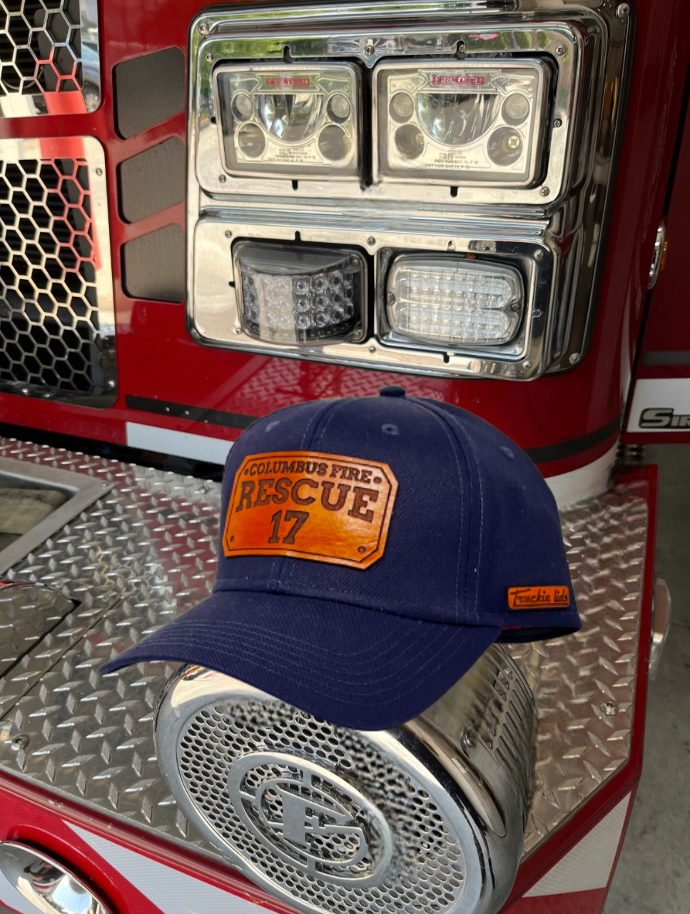 Custom Leather FD Hat – Truckielids