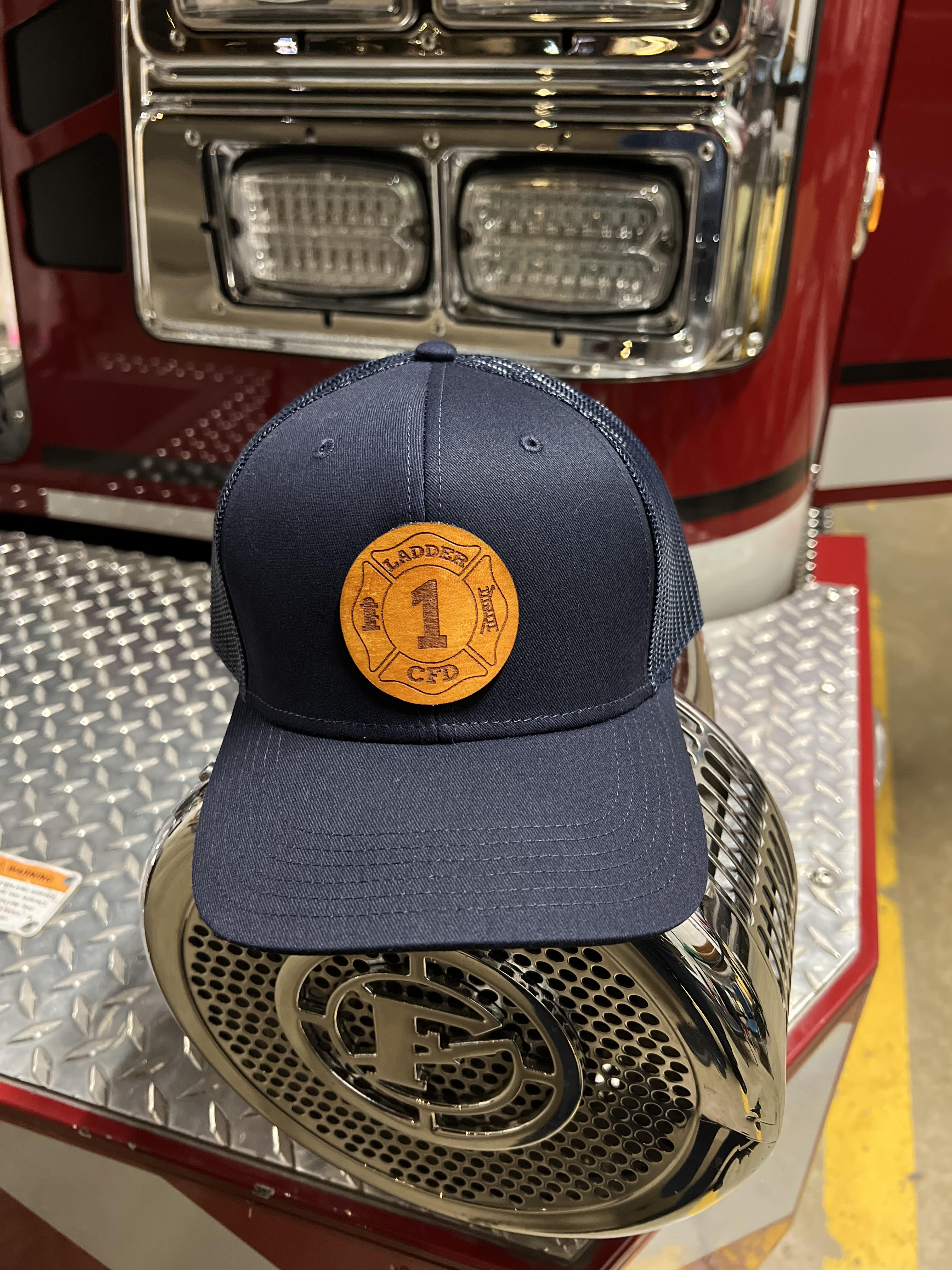 Custom Maltese Leather Patch Hat - LittleRiverCustoms