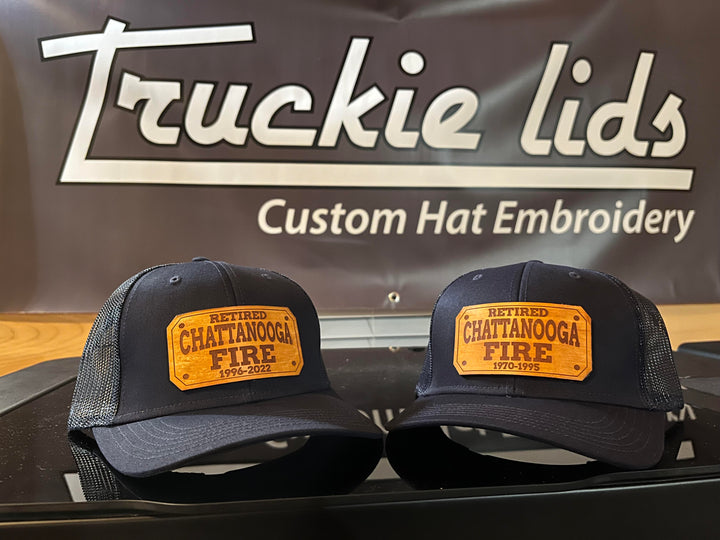 Custom Retired FD Leather Hat